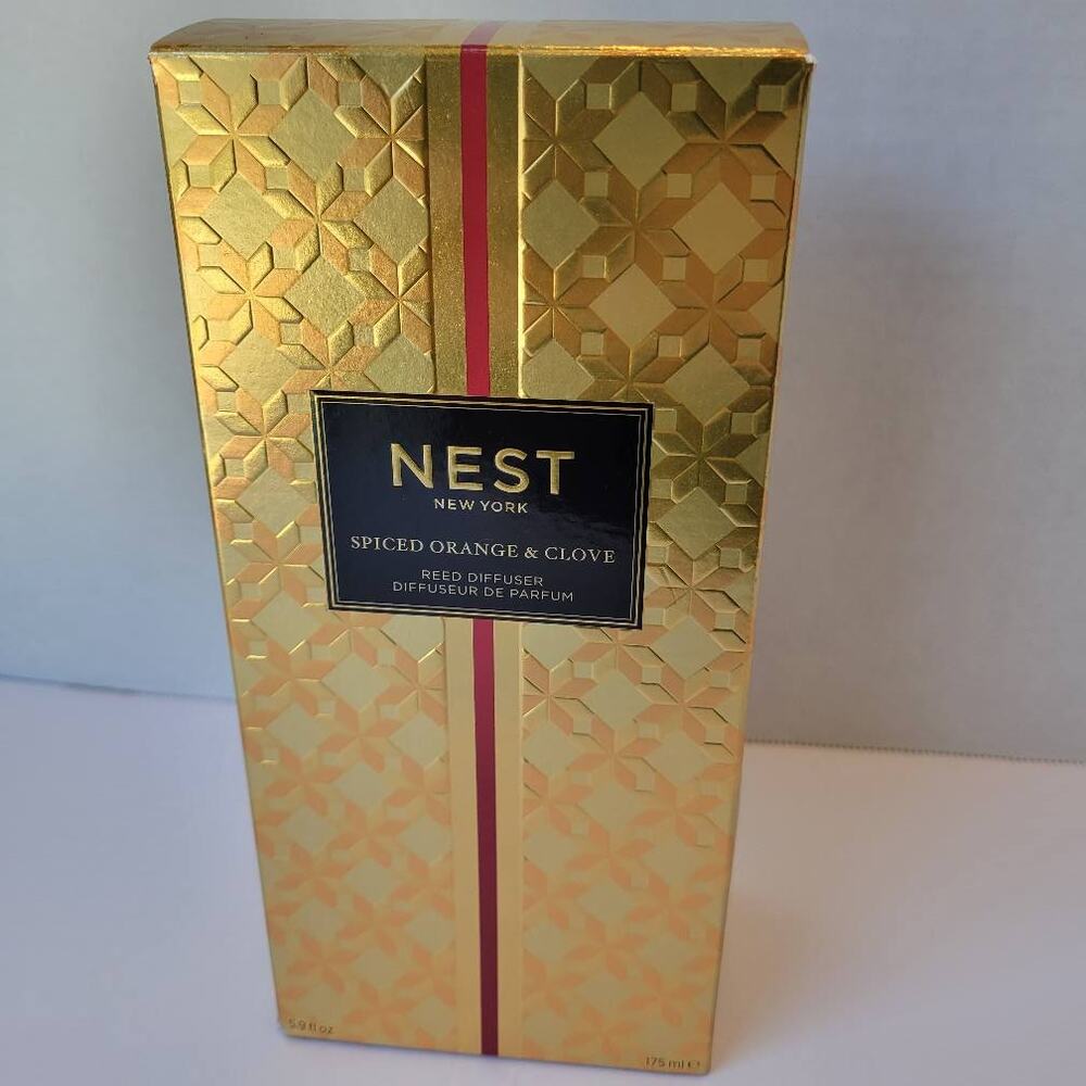 Nest New York Fragrances Spiced Orange & Clove Reed Diffuser 5.9fl New In Box